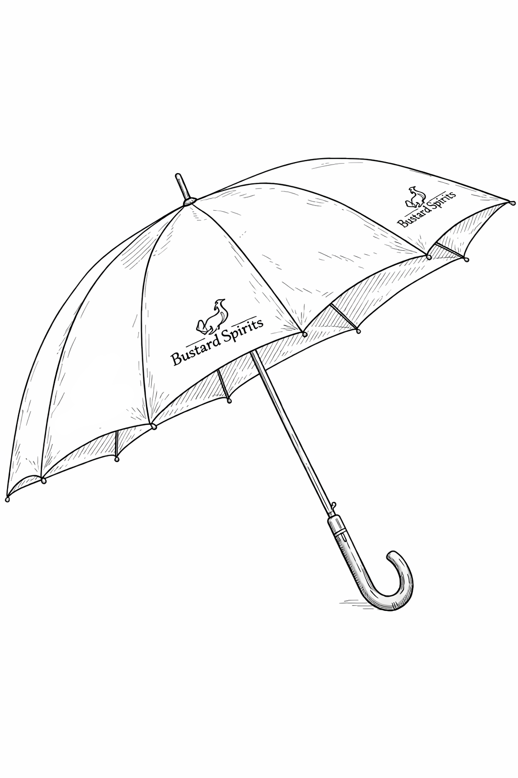Bustard Spirits Umbrella