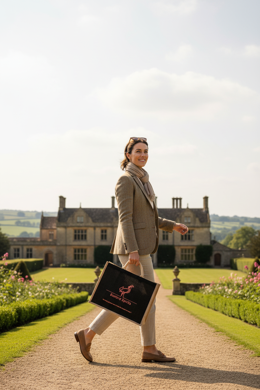 Bustard Spirits Canvas Bag Lifestyle Shot